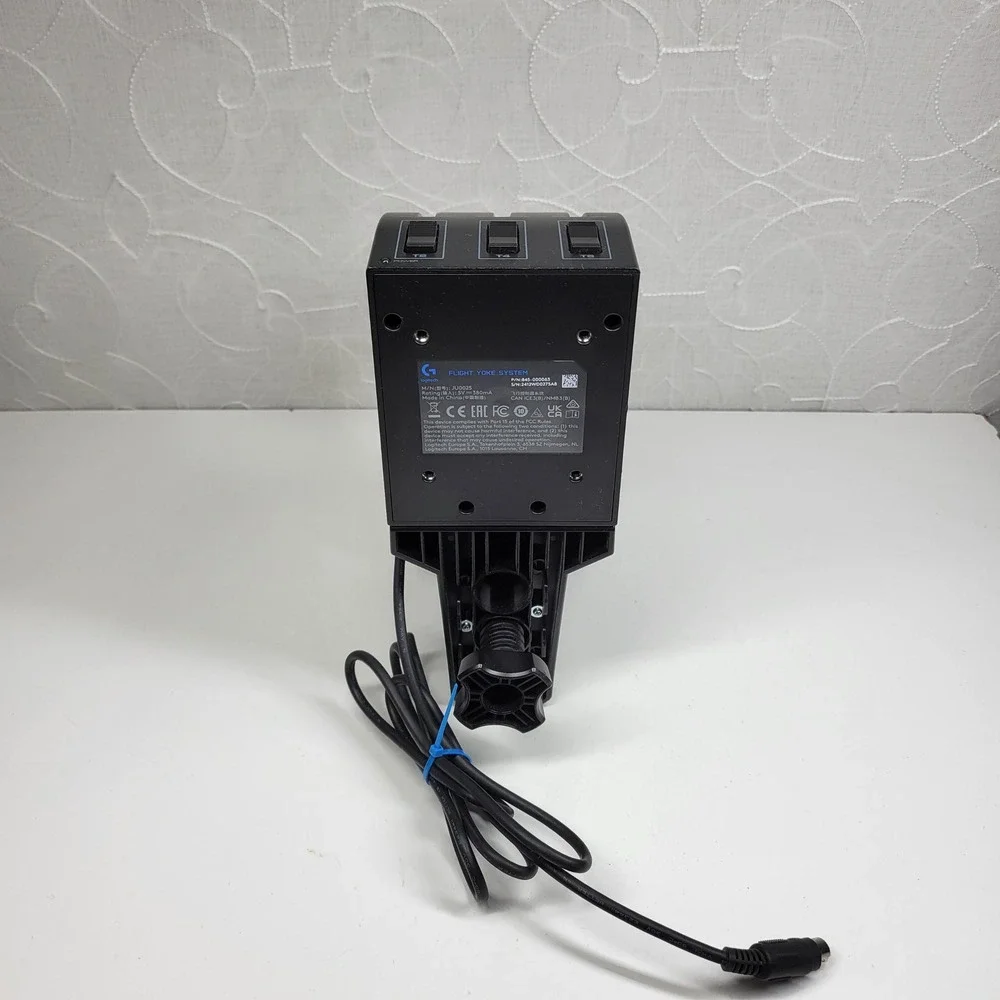 Logitech Saitek Pro Flight Throttle Quadrant Black 3 Lever USB Controller